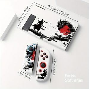غطاء حماية نينتندو سويتش – تصميم الساموراي والتنين