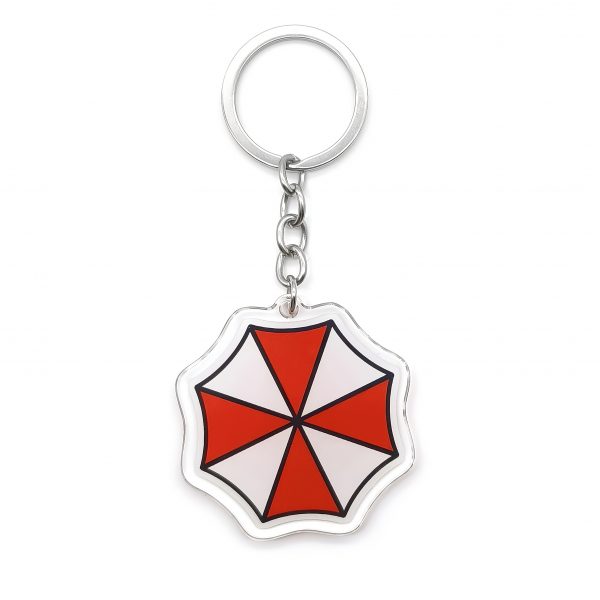 0e2a99a7-8849-44fe-afc2-1608287dac27.jpg سلسلة مفاتيح Umbrella Corporation – رمز Biohazard الشهير