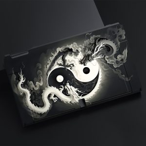 109851fa-4d8a-439b-9170-12ac97702699.jpg غطاء حماية نينتندو سويتش – تصميم Soft TPU مزدوج التنين