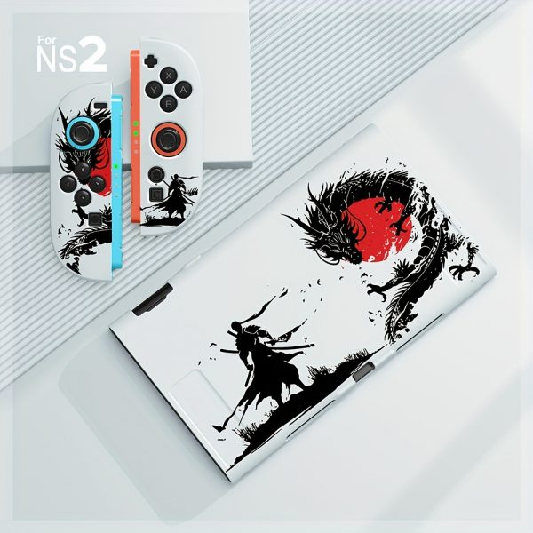 96941842-1900-485e-9d5d-bc05d35a6cda.jpg غطاء حماية نينتندو سويتش – تصميم الساموراي والتنين