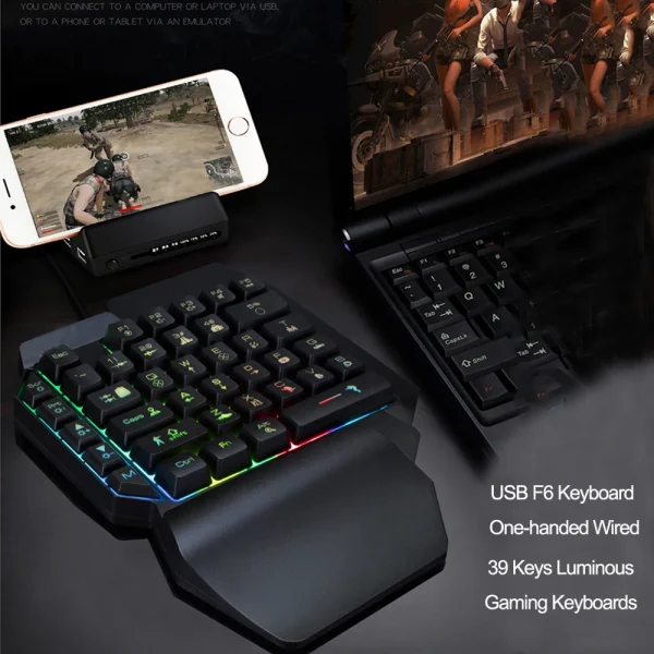 Hc7e9f7ca22544c749886cca7ddbcf9b0N-1.webp RGB F6 Wired Gaming Keyboard – لوحة مفاتيح ألعاب بيد واحدة