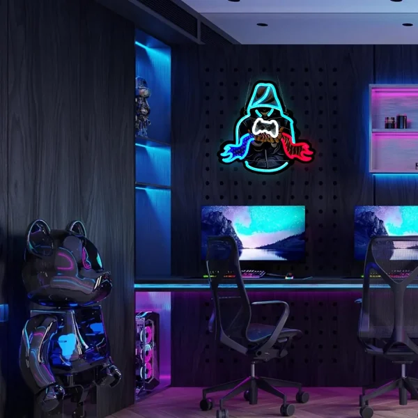 S00568befffb84308b541e38ef15e3695N-2.webp Game Controller Neon Sign – إضاءة LED لغرفة الجيمرز