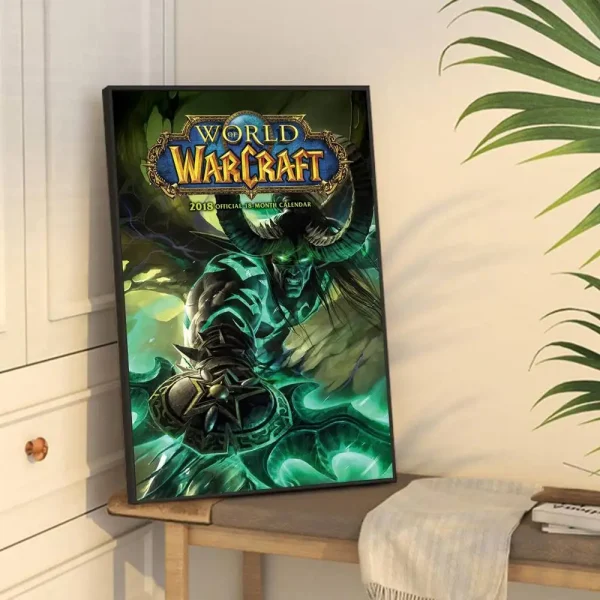 S009d40e9518e4056a9caa7a20b1cdf94h-4.webp 🎮 بوستر World of Warcraft – ديكور جداري لعشاق الألعاب الأسطورية ⚔️