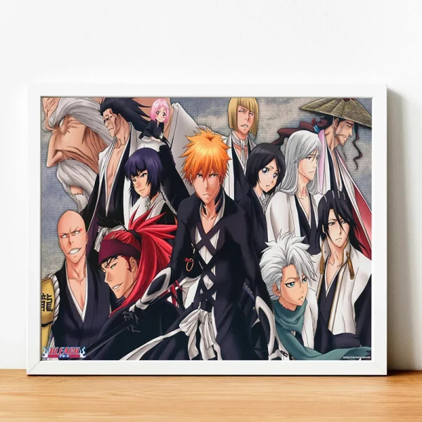 S019fff0d1037489c90178b7ce96320528.webp 🇸🇦 لوحة كانفاس أنمي BLEACH – ديكور حديث لغرفة المعيشة