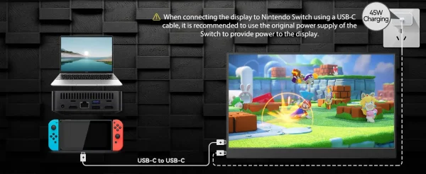 S01bdbf4b0bcd4e7dad194c5d731e73fcU.webp شاشة محمولة OLED بحجم 13.3 بوصة