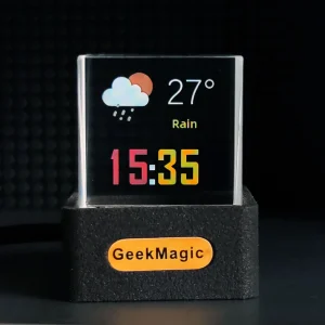 S01d0d67cc1414073b3f46e389dae11f48-1.webp GeekMagic HelloCubic-Lite — ساعة رقمية ذكية بتصميم هولوجرافي