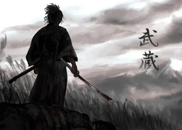 S01d7c2a84d12470a82fd3ed38f98cda3D-4.webp Vagabond – Miyamoto Musashi Vintage Canvas Art Poster