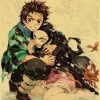 S1029a97326d246e4af71b130db9453cbr-4.webp بوستر كانفس أنمي Demon Slayer بأسلوب ياباني كلاسيكي – ديكور جداري لغرف الأنمي والبيت