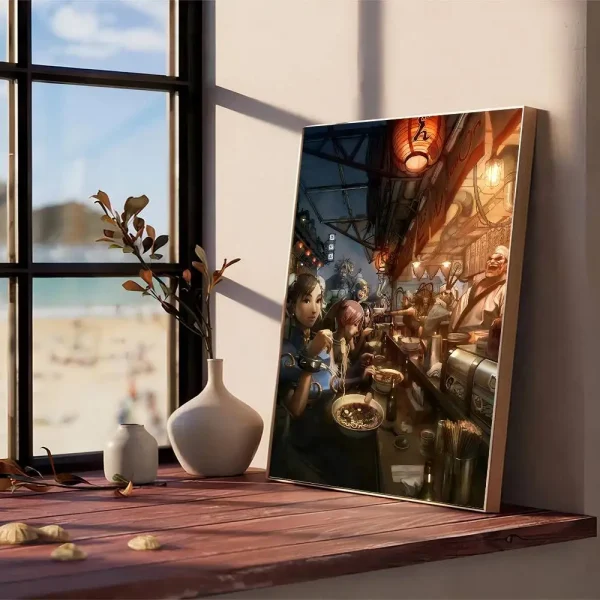 S118144a42c7b4b2a806595f954e337a0f.webp بوستر أنمي Street Fighter الكلاسيكي – تصميم أيقوني لمحبي الألعاب!