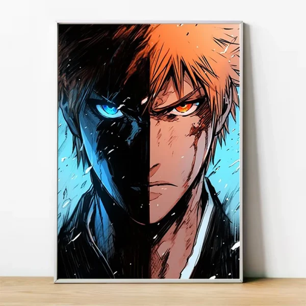 S1b94190fdf974906b8859bb1e8721b2b3.webp 🇸🇦 لوحة كانفاس أنمي BLEACH – ديكور حديث لغرفة المعيشة
