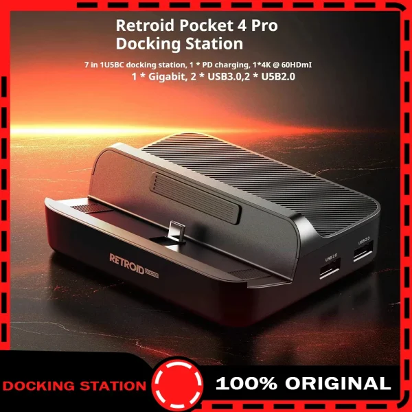 S20418b9be9fe43358981f6a013405953q-1.webp Retroid Pocket 5 Docking Station – قاعدة شحن وإكسسوارات للألعاب