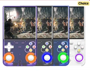 S221e1a33100a485d9927c9e7057417a1b-1.webp R36 Ultra Console Portable Retro Game 4‘’ IPS Screen Handheld Game Players Emulator Pocket Video Player 64G/128G 20000+ Games