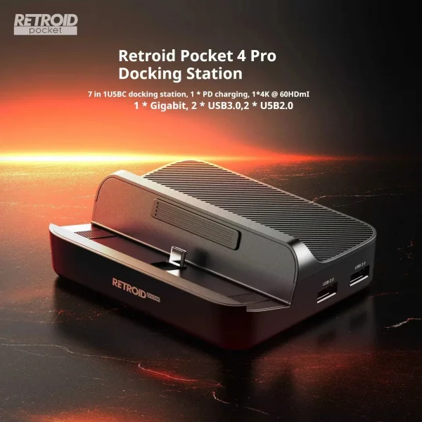 S25e0b813accb41a0810fd029d8e37dcaX-2.webp Retroid Pocket 5 Docking Station – قاعدة شحن وإكسسوارات للألعاب