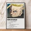 S27e0cc31caca4365a942e8d1c8d0aaefg.webp 🇸🇦 بوستر أنمي ياباني – Attack on Titan | Demon Slayer | Jujutsu Kaisen | طباعة Canvas عالية الجودة