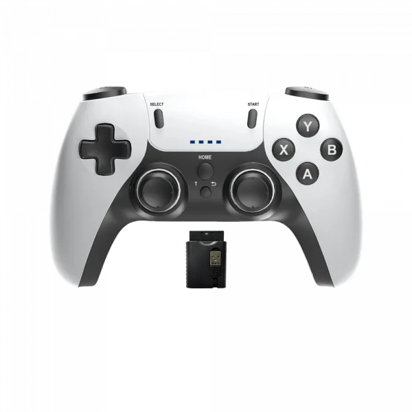 S284a5aac504f42f4a30186623c79850c2-2.webp يد تحكم لاسلكية للألعاب – PS1 / PS2 / PS3 / PC / Android