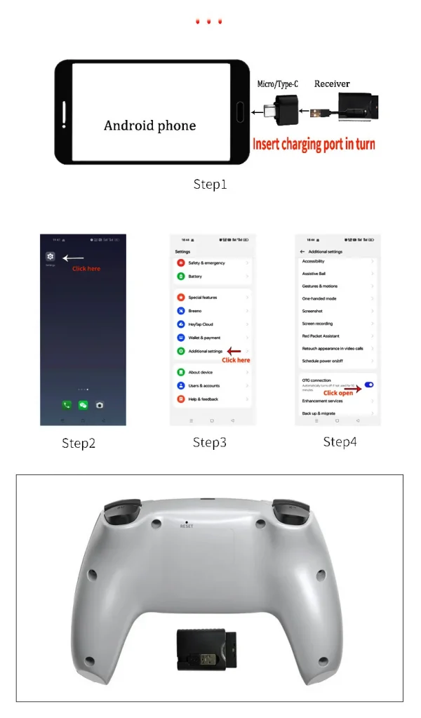 S2d76e8556e0344dcaefd9cdef57550f3f-2.webp يد تحكم لاسلكية للألعاب – PS1 / PS2 / PS3 / PC / Android