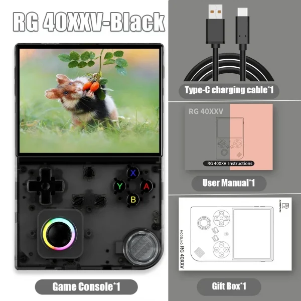 S333ea432f26441238e9b18ee69dc594eS.webp جهاز الألعاب المحمول ANBERNIC RG40XXV – تجربة الريترو بأناقة حديثة