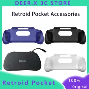 S34fe15c4923d4d88ad83007938783a42w-2.webp Retroid Pocket 5 TPU Soft Grip & Screen Case – واقي ومقبض للألعاب