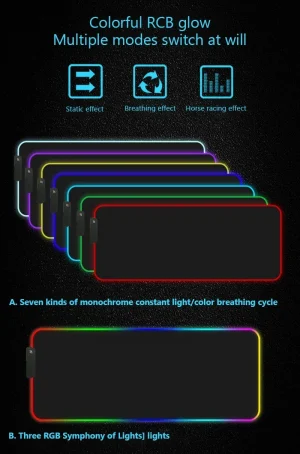 S353f1b38c95a490d9d7fa630327d30e36-1.webp Large DIY RGB Mouse Pad – إضاءة LED قابلة للتخصيص لتجربة لعب غامرة