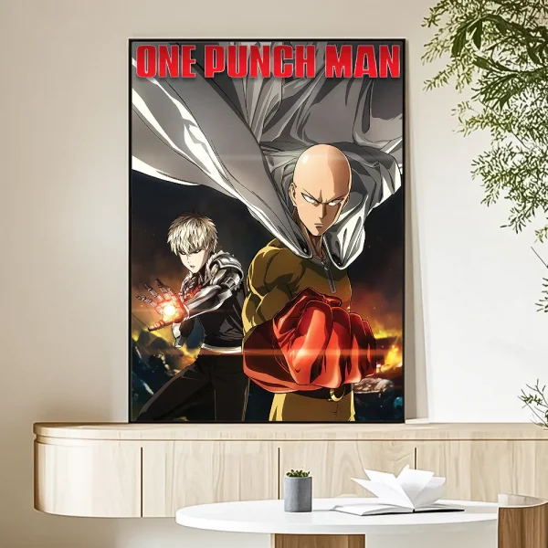 S38ac4edc547c47e5bbfe16a94f92565aE-2.webp One Punch Man – PVC Anime Wall Poster