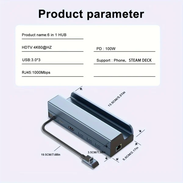 S3e4d9201f04d4b21a8082456652897e0w.webp قاعدة توصيل 6 في 1 لأجهزة الألعاب المحمولة