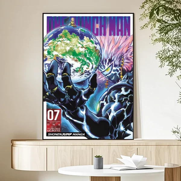 S41b706b424ad4ff4aa2dd518b3835c2cZ-2.webp One Punch Man – PVC Anime Wall Poster
