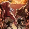 S46b7fafb10124b3a9c6e0f8045f6d279d-1.webp بوستر قماش Attack on Titan – لمسة أنمي فنية لجدرانك