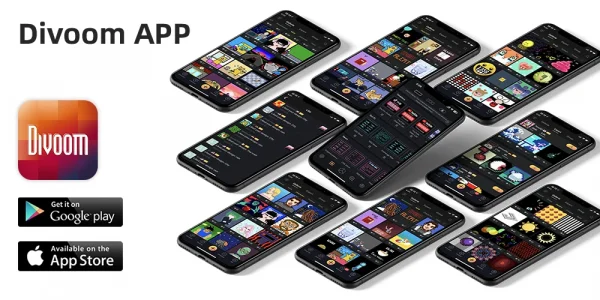 S4819086a10bd48ee99697e18e12cea603-1.webp Divoom Times Gate – ساعة رقمية بأسلوب سايبربانك مع إضاءة RGB