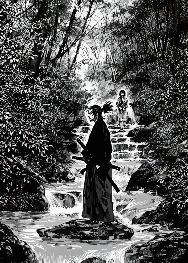 S5cb1ddf865d14b13b1c63f083315e475w-4.webp Vagabond – Miyamoto Musashi Vintage Canvas Art Poster