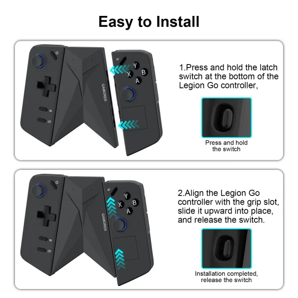 S5de466b287264696b6e1beed95e73f78F-1.webp مشبك ومقبض RGEEK لأجهزة Legion Go 2 – Controller Grip Clip Holder