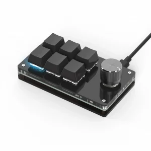 3-Key RGB Macro Pad – مفاتيح سحرية للتحكم السريع!