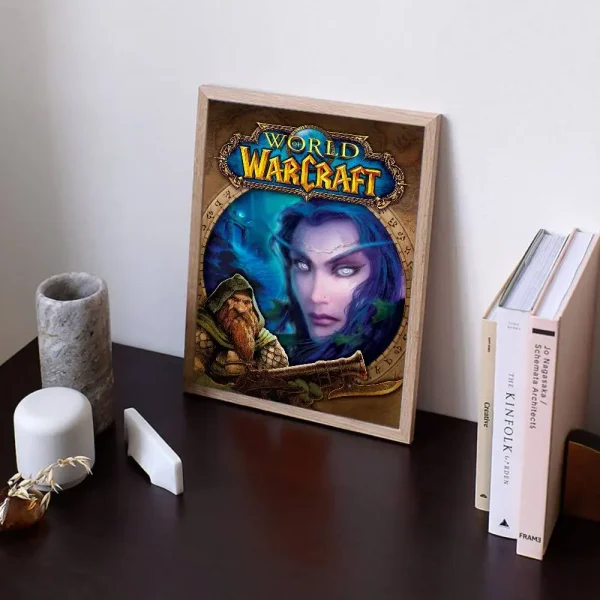 S60921ab763b043498f6f01365e066bb7k-2.webp 🎮 بوستر World of Warcraft – ديكور جداري لعشاق الألعاب الأسطورية ⚔️