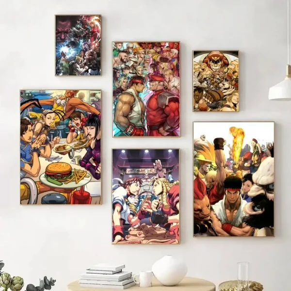 S62143c534e9a4ae49de53a7f32ad7012v.webp بوستر أنمي Street Fighter الكلاسيكي – تصميم أيقوني لمحبي الألعاب!