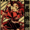 S630dcbeeed0e47e29405eda1587e6df76-4.webp بوستر كانفس أنمي Demon Slayer بأسلوب ياباني كلاسيكي – ديكور جداري لغرف الأنمي والبيت