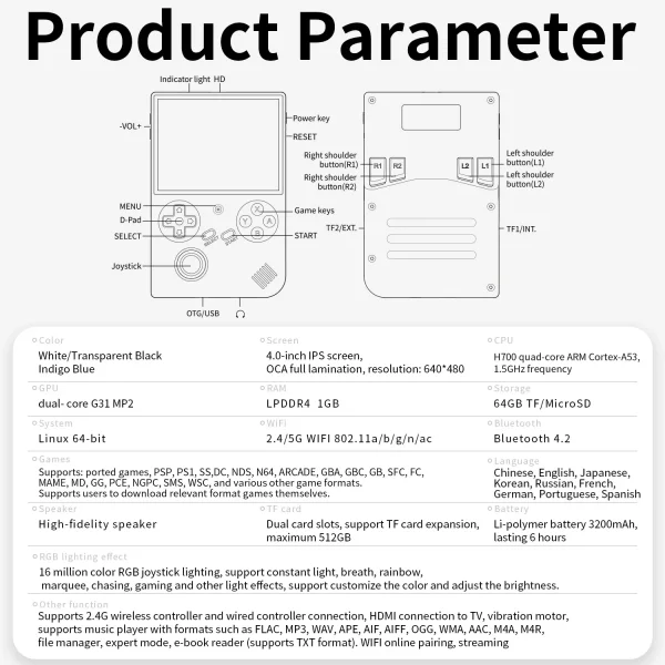 S6c1be5db306146ecbf9d9e71deda2657K.webp جهاز الألعاب المحمول ANBERNIC RG40XXV – تجربة الريترو بأناقة حديثة