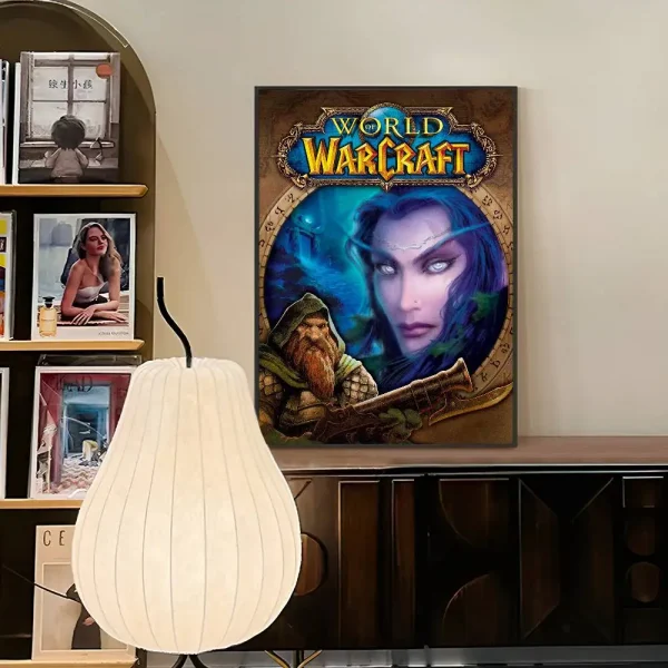 S6f70727511024722bc11282f3349b36dX-2.webp 🎮 بوستر World of Warcraft – ديكور جداري لعشاق الألعاب الأسطورية ⚔️