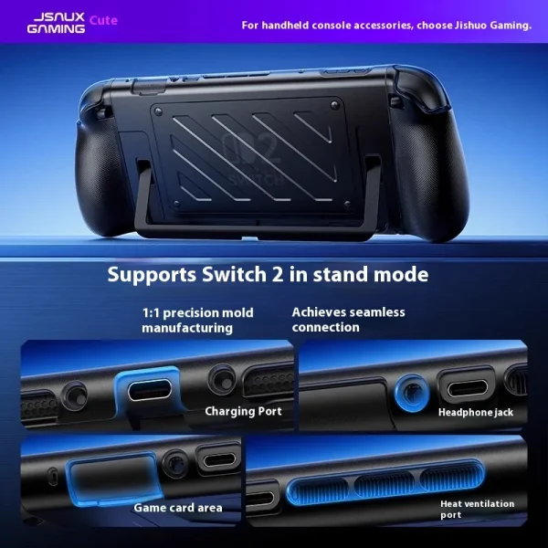 JSAUX Full-Body Protective Case for Nintendo Switch 2 (NS2)