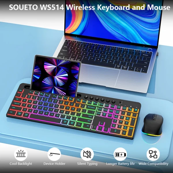 S7461216b74cb4dbdbc3e7f526b55d00dQ-1.webp RGB Wireless Keyboard & Mouse Combo – مجموعة لوحة مفاتيح وفأرة لاسلكية