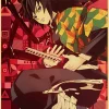S774c2aa37e8a47429c031698fcfa47cdA-4.webp بوستر كانفس أنمي Demon Slayer بأسلوب ياباني كلاسيكي – ديكور جداري لغرف الأنمي والبيت