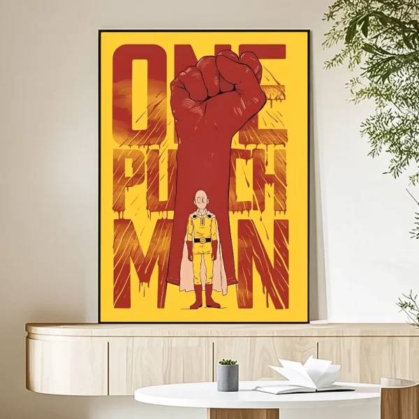 S787f53c4e323402fbbc3bc338efaecaaJ-2.webp One Punch Man – PVC Anime Wall Poster