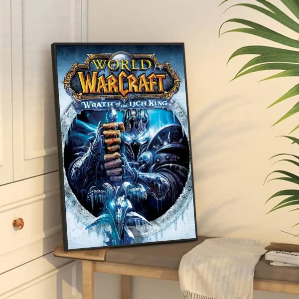 S7c91840ef7f84758b0a8ef10f8e32002P-4.webp 🎮 بوستر World of Warcraft – ديكور جداري لعشاق الألعاب الأسطورية ⚔️