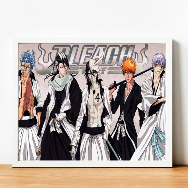 S7dfd0739999049928215ecf25509df76Y.webp 🇸🇦 لوحة كانفاس أنمي BLEACH – ديكور حديث لغرفة المعيشة