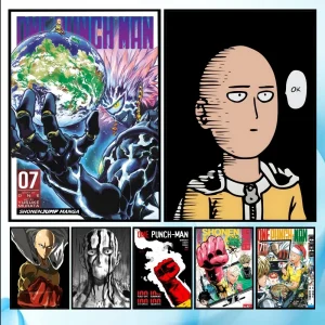 S813205fe88874015a08fec0c663c8051H-1.webp One Punch Man – PVC Anime Wall Poster
