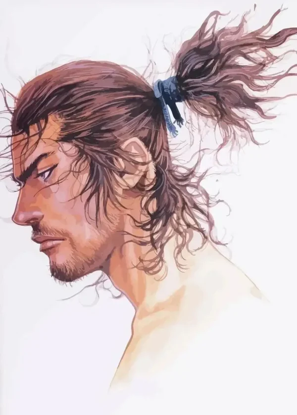 S84cd0308200d49929b13e07b21bacc64A-4.webp Vagabond – Miyamoto Musashi Vintage Canvas Art Poster