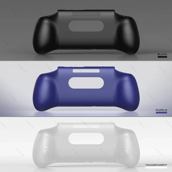 S85c585670ac84cdda3e1e6e78da9ad53F-2.webp Retroid Pocket 5 TPU Soft Grip & Screen Case – واقي ومقبض للألعاب
