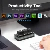 S877a985392434ac8a9e3f2b029caa2b6V-1.webp 3-Key RGB Macro Pad – مفاتيح سحرية للتحكم السريع!