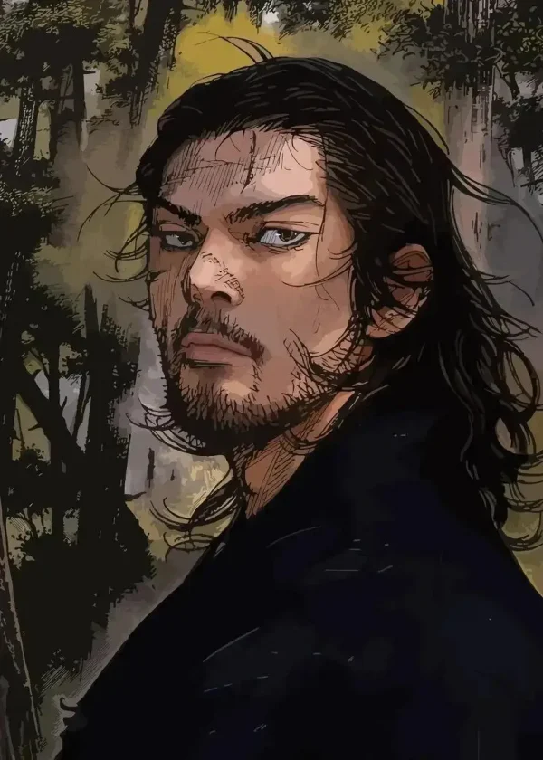 S903bf6b97d694c02952fbf00802b213aC-4.webp Vagabond – Miyamoto Musashi Vintage Canvas Art Poster