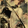 S93846a95424e4bc0a43d4d25e8b2764bZ-4.webp بوستر كانفس أنمي Demon Slayer بأسلوب ياباني كلاسيكي – ديكور جداري لغرف الأنمي والبيت