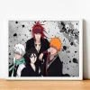 S97d6c330abc04a0a90d6f1d3e386099fb.webp 🇸🇦 لوحة كانفاس أنمي BLEACH – ديكور حديث لغرفة المعيشة