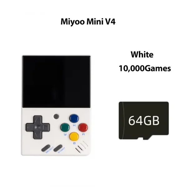 S9975dcc1cfa84784862ecc550e20e5f3q.webp 🇸🇦 جهاز ألعاب محمول Miyoo Mini V4 – شاشة IPS 2.8 بوصة | ألعاب رترو متعددة